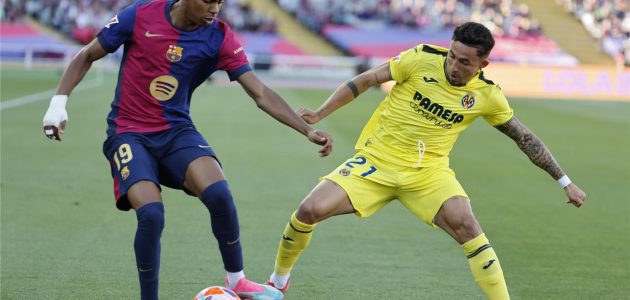 فياريال يفسد احتفالات برشلونة ويضمن تأهله لأبطال أوروبا